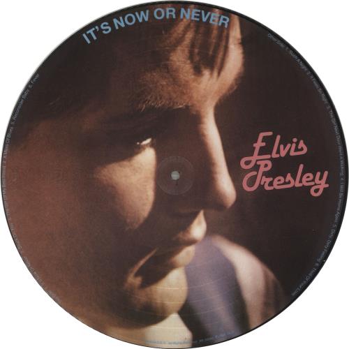 Elvis Presley It's Now or Never UK(英)盤LP Elvis Presley – It's Now Or Never – Vinyl (7